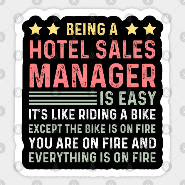 Sales Manager Funny Appreciation Day Sticker by Printopedy